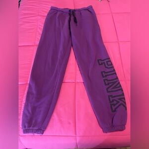 Victorias Secret PINK Sweatpants Purple